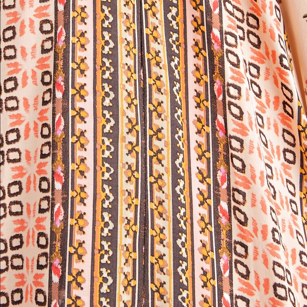 Muti print Kimono